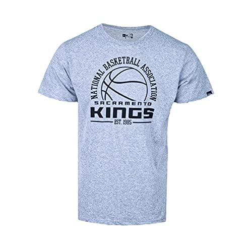 Camiseta New Era Tshirt New York Knicks masculino, Mescla Cinza, G