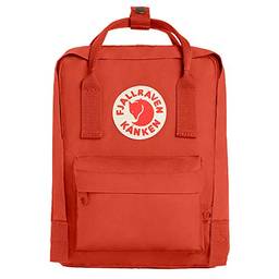 Fjallraven, Kanken Mini mochila clássica para todos os dias, Rowan Red