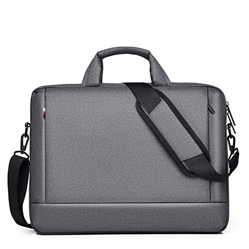NUTOT pasta para notebook,case notebook,maleta executiva impermeável,Alta capacidade,portátil,Bolsas de ombro (15 polegadas,cinza escuro)