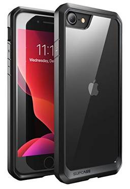 SupCase iPhone 7 Case, iPhone 8 Case, SUPCASE Unicorn Beetle Series, Capa capinha protetora híbrida premium para iPhone SE 2ª Geração (2020) /iPhone 7/iPhone 8 (Preto)