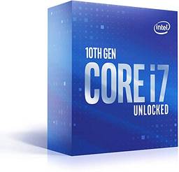 Processador Intel Core i7-10700K, Cache 16MB, 3.8GHz (5.1GHz Max Turbo), LGA 1200 - BX8070110700K