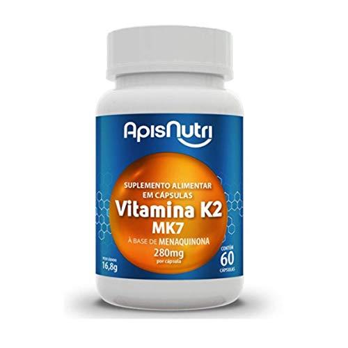 Apisnutri Suplemento de Vitamina K2, 60 Capsulas