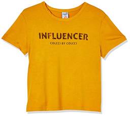 Colcci Fun Camiseta Estampada: Influencer, 12, Preto/Branco