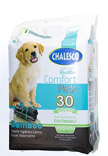 Tapete Higiênico para Cães Confort Bamboo Chalesco 30 unidades, Multicor