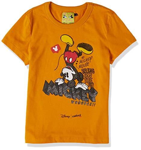 Camiseta Disney: Mickey Mouse Bring On The Fun, Colcci Fun, Meninas, Amarelo Fireball, 10