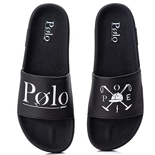 Chinelo Masculino Slide Polo Sandália com sola macia e confortável