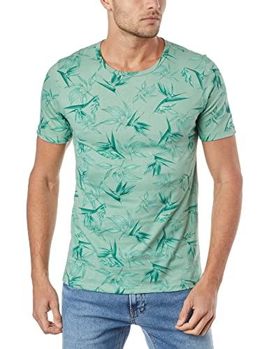 Camiseta Masculina Estampada Rovitex Verde GG