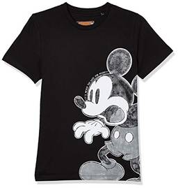 Camiseta Disney: It´S Never Too Late For Mickey!, Colcci Fun, Meninos, Preto, 14