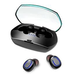 Xi11 True Wireless Headphones 5.0 Earbuds IPX6 Waterproof Sports Headset Fones de oido CVC8.0 Redução de ruído com estojo de carregamento de microfone
