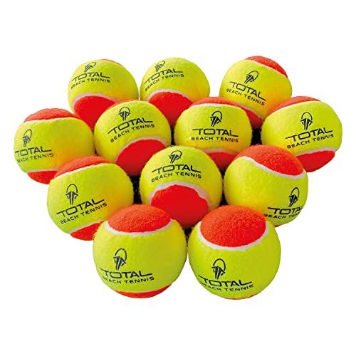 Bola Total Beach Tennis TBT ITF Approved - 12 Unidades