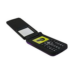 Telefone Celular Flip Dual Sim, DL, YC230ROX, 32MB, 1.8'', Roxo