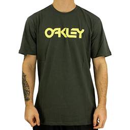 Camiseta Oakley Masculina Mark II SS Tee, Chumbo, P