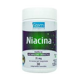 Niacina 35mg (30 Comprimidos) - Stem Pharmaceutical