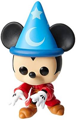 Pop Disney: Fantasia 80th - Sorcerer Mickey (FEITICEIRO) #990 – Funko, Multicor, Padrão