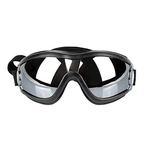 ULTECHNOVO óculos de Proteção para Animais de Estimação Dobráveis óculos de Proteção Com Alça Ajustável óculos Anti-Uv Impermeáveis E á  Prova de Vento para Cachorro de Estimação