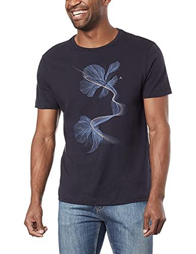 Camiseta Estampa Linha Flor (Pa),Aramis,Masculino,Azul,GG