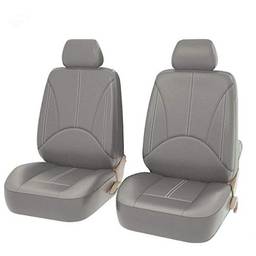 mewmewcat Capas de assento de carro de couro plutônio para carro universal de qualidade fina Tampa de assento de carro para carro com interior automático Tampa protetora de assento de carro