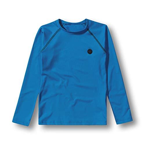 Camiseta Praia Marisol criança-unissex, Azul, 6