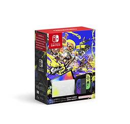 Console Nintendo Switch OLED Splatoon 3 Special Edition [ Edição Especial ]