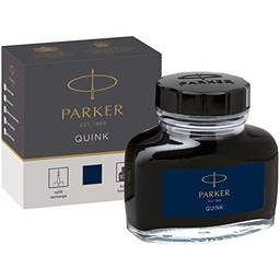 Parker 1950378, Vidro De Tinta Quink Azul Negro, 57 ml