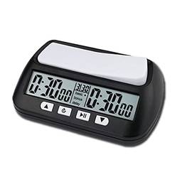 Tomshin 3-em-1 Multipurpose Chess Professional portátil Chess Clock Timer Digital Game Timer