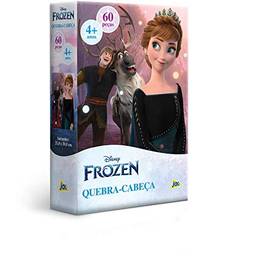 Frozen - Anna - Quebra-cabeça - 60 peças, Toyster Brinquedos, Multicor