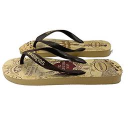 Chinelo Dourado Harry Potter Havaianas Adult Licenses n° 41/42