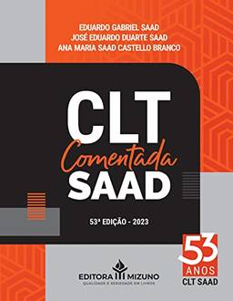 CLT Comentada SAAD 53ª Edição 2023