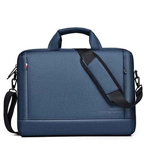 NUTOT pasta para notebook,case notebook,maleta executiva impermeável,Alta capacidade,portátil,Bolsas de ombro (14 polegadas,azul)