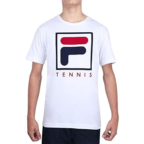 Camiseta Soft Urban, FILA, Masculino, Branco/Vermelho/Marinho, M
