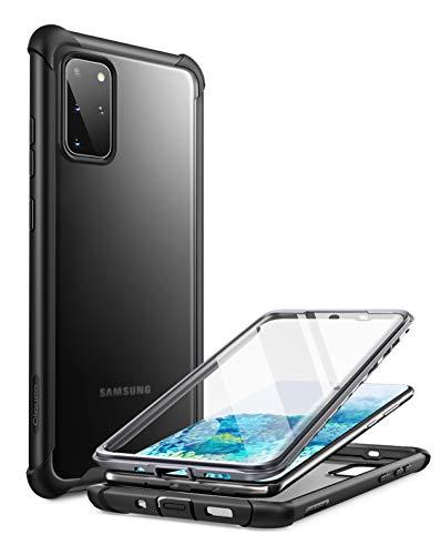 Case Capa Capinha Samsung Galaxy S20 Plus, Capa Clayco Forza Series para Samsung Galaxy S20 Plus, Protetor de Tela Integrado Compatível com ID de impressão digital, Capa robusta para todo o corpo, 6,7 polegadas, 2020 (Preto)