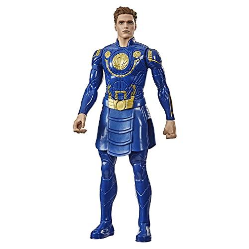 Figura Marvel Os Eternos Titan Hero Series, Boneco Ikaris de 30 cm - F0100 - Hasbro, Azul e dourado