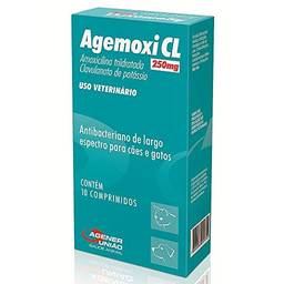 Agemoxi Cl 250mg - 10 Comprimidos