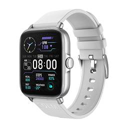SANDA 2022 Bluetooth Atender Chamada Relógio Inteligente Masculino IP67 Impermeável Mulheres Discagem Smartwatch GTS3 Gts 3 Para Telefone Android IOS (Silver)