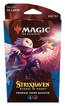 Magic: The Gathering | Strixhaven: Escola de Magos | Theme Booster Prismari | Inglês