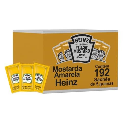Mostarda Heinz 192 Sachês de 8g