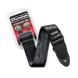 Dunlop SLST001 Straplok® Pak, design duplo de níquel Straplok® e alça