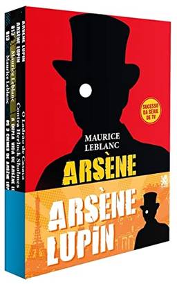 Coleção Arsène Lupin - 4 Livros: O ladrão de casaca + Arsène Lupin contra Herlock Sholmes + Os 03 crimes de Arsène Lupin + A Vida Dupla de Arsène Lupin
