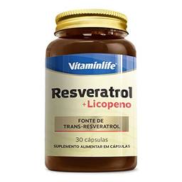 Resveratrol 165mg + Licopeno 5mg 30 CáPsulas