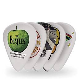 Palhetas de guitarra D'Addario Beatles, álbuns, pacote com 10, Heavy