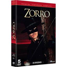 Zorro 1ª Temporada Completa Digibook 5 Discos