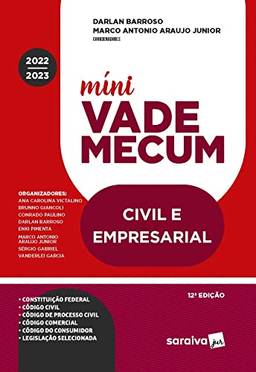 Míni Vade Mecum civil e empresarial - 12ª edição 2022