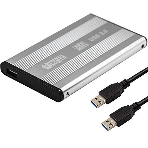 Case Gaveta Externa HD 2.5 USB 2.0 (Prata)