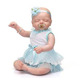 iCradle bonecas renascidas para bebês recém-nascidos realistas bebês recém-nascidos bonecas de silicone para bebês renascidos corpo macio e realistas presente para crianças presente de natal