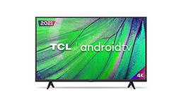 Smart TV Android LED 50” 4K UHD TCL 50P615, 3 HDMI, 2 USB, Wi-Fi, Bluetooth e Controle Remoto com Comando por controle de Voz e Google Assistant