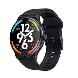 HAYLOU Solar Lite Smartwatch, 1,38" tela sensível ao toque relógio inteligente para homens e mulheres,100+ Modelos Esportivos,SpO2,Monitor de Saúde, IP68, Branca