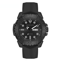 SANDA Relógios Masculinos Moda Marca De Luxo Moda Militar Relógios Masculinos à Prova D'água Quartzo Relógio (Black)