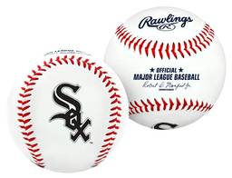 Rawlings 1240029121 MLB logotipo Chicago White Sox Team Beisebol, oficial, branco