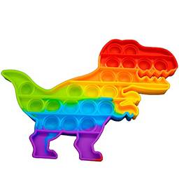 Pop It Fidget Toy Brinquedo Antistress - Dinossauro T-Rex