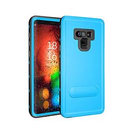 Capa à prova d'água ZERMU Colorfue com suporte à prova de choque e à prova de neve IP68 com proteção de corpo inteiro subaquática protetora de tela integrada à prova d'água para Samsung Galaxy Note 9